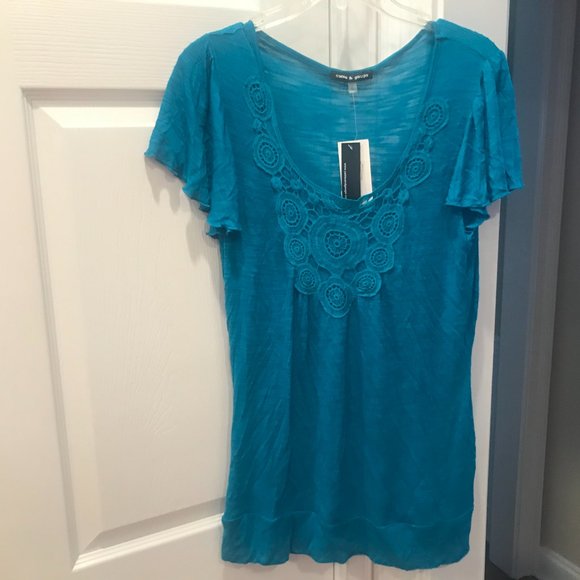 New Ladies Cable & Gauge Shirt, Size L - Picture 2 of 2